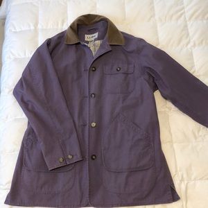 LL Bean women’s canvas barn coat